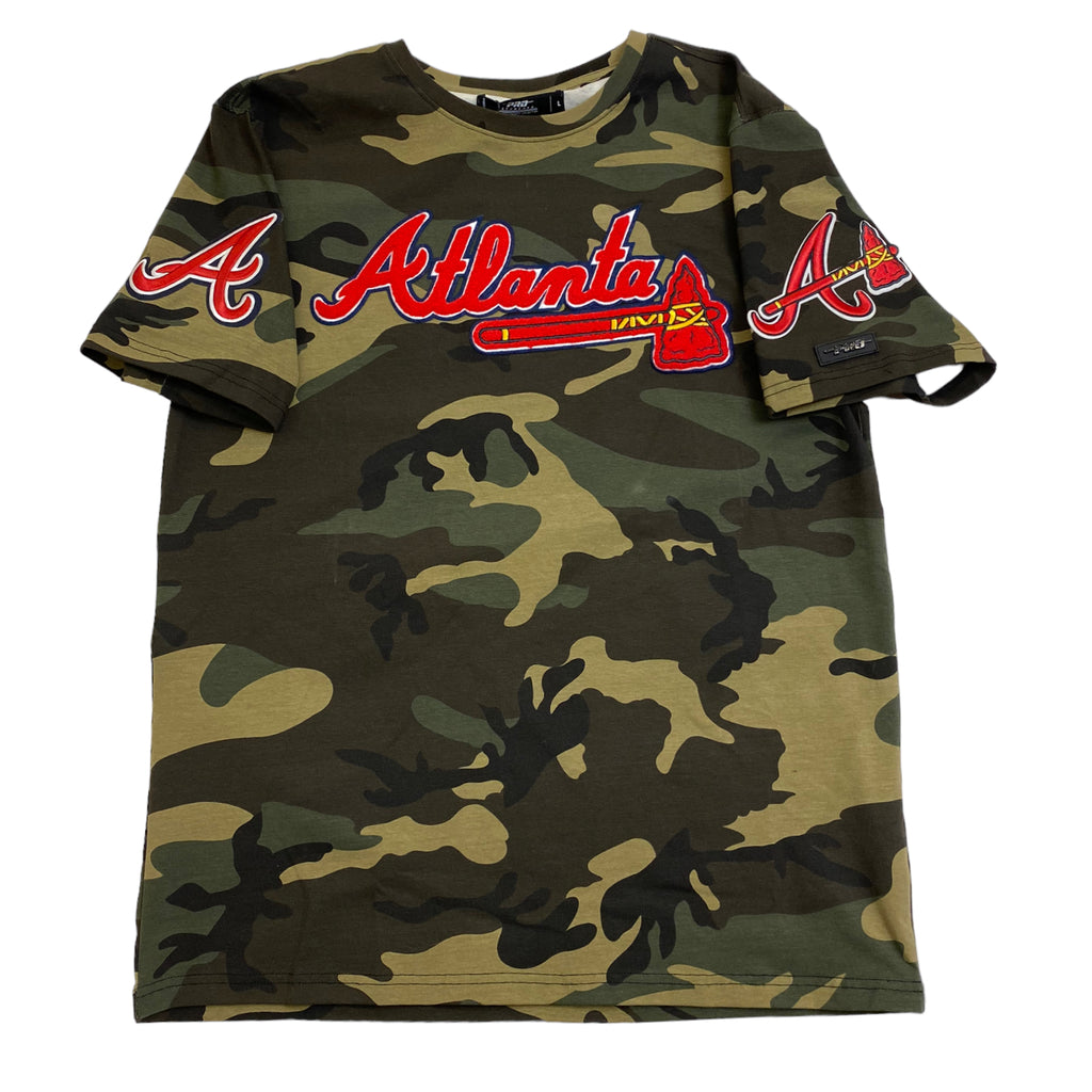 Men's Atlanta Braves Pro Standard Camo Team T-Shirt