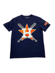 Men PRO STANDARD Houston Astros Mash Up Logo Team Shirt