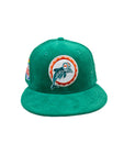 NEW ERA NFL Miami Dolphins Logo Side Patch 59fifty fitted