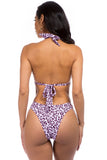 Women Bikini Cheetah Print 2p Set