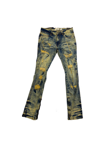 Men FWRD DENIM & CO. Bolt True Stacked Denim Jeans