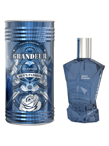 Men Grandeur Passion By Milestone Eau De Parfum 3.4 FL OZ