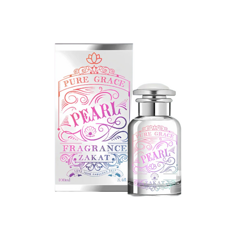 Pure Grace Pearl By Zakat Eau De Parfum 3.4 FL .OZ Unisex