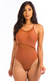 Women Bikini Solid One Piece