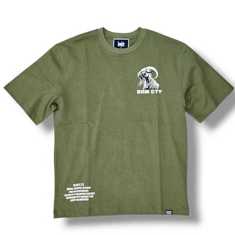 Men DENIMICITY Goatest Of All Stoned Oversize T-Shirt