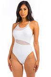 Women Bikini Solid One Piece