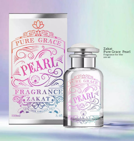 Unisex Pure Grace Pearl By Zakat Eau De Parfum 3.4 FL .OZ