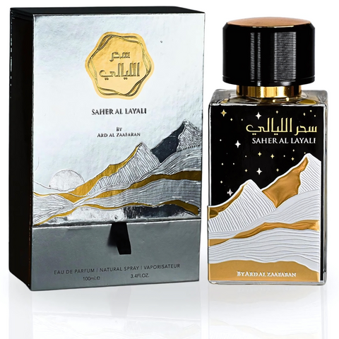 Men Saher Al Layali by Ard Al Zaafaran - Eau De Parfum 3.4 FL OZ 100ml Spray