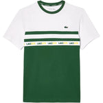 Men LACOSTE Ultra Dry Crocodile Colorblock Sport T-shirt