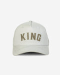 Men KING Staple Curved Peak Cap