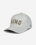 Men KING Staple Curved Peak Cap