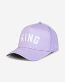 Men KING Staple Curved Peak Cap