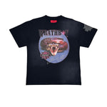 Men WRATHBOY  Viper Head Vintage Crew Neck T-Shirt