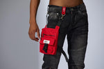 Men FIFTH LOOP Biker Jeans With Thigh Bag