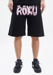 Men ROKU STUDIO Buzzed Over Heart Fleece Short