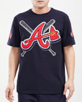 Men PRO STANDARD Atlanta Braves Mash Up Logo Pro Team Shirt