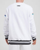 Men PRO STANDARD Miami Dolphins Mash Up Logo Crewneck Sweater