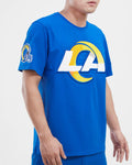 Men PRO STANDARD Los Angeles Rams Mash Up Sj Shirt