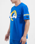 Men PRO STANDARD Los Angeles Rams Mash Up Sj Shirt