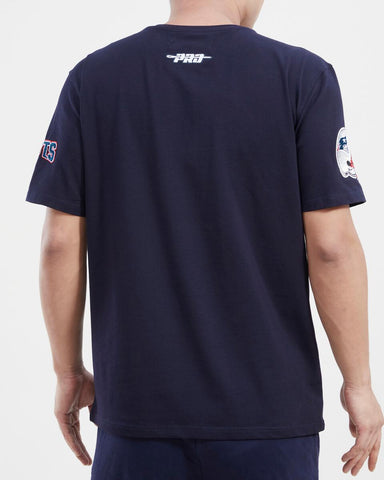 Pro Standard Navy New England Patriots Mash Up T-Shirt