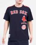 Men PRO STANDARD Boston Red Sox Retro Classic SJ Striped T-Shirt