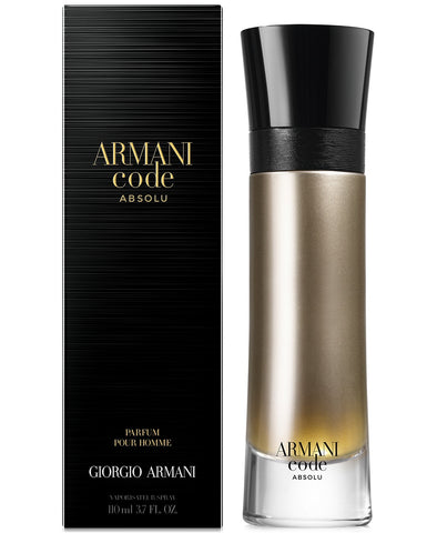 Men's GIORGIO ARMANI Code Absolu Parfum Spray, 3.7-oz