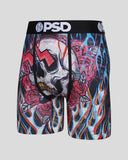 Men PSD Flames N Bones Boxer Briefs