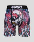 Men PSD Flames N Bones Boxer Briefs