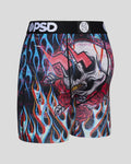 Men PSD Flames N Bones Boxer Briefs