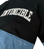 Men VIE+RICHE Invincible Slate Crew Neck Sweater