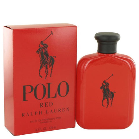 Men Ralph Lauren Polo Red Eau de Toilette Spray, 4.2 oz.