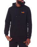 Men PUMA Essentials Embroidery Logo Pullover Hoodie