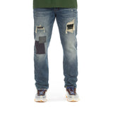Men HUSTLE GANG Growth Jeans