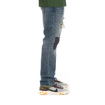 Men HUSTLE GANG Growth Jeans