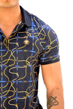 Men RISING REVOLT Vivaldi Polo Shirt