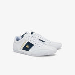 Men LACOSTE Chaymon Leather and Carbon Fibre Sneakers