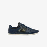 Men LACOSTE Chaymon Leather and Carbon Fibre Sneakers