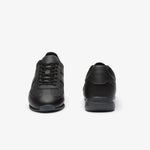 Men LACOSTE Angular Leather Sneakers