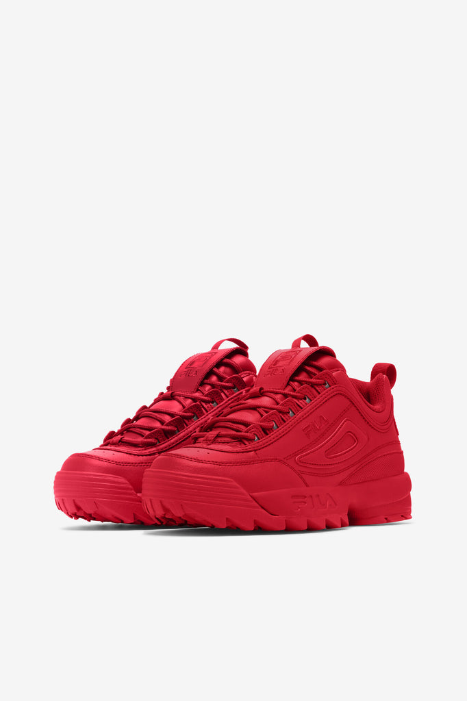 Fila Women's DISRUPTOR II PREMIUM Red Sneakers