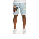 AKOO Men Free Jean Shorts