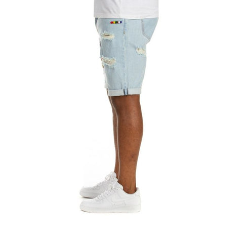 Akoo hot sale denim shorts