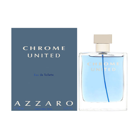 Men's AZZARO Chrome United Eau De Toilette 3.4 OZ