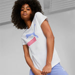 Women PUMA Classic Logo T-Shirt