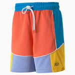 Men PUMA Drop Step Colorblock Basketball Shorts