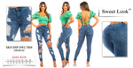 Women SWEET LOOK Knee Rip Jeans