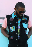 Big & Tall BLAC LEAF Paisley Twill Vest