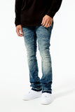 Men JORDAN CRAIG MARTIN STACKED - WOODSTOCK DENIM Studio Blue