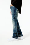 Men JORDAN CRAIG MARTIN STACKED - WOODSTOCK DENIM Studio Blue