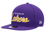 NEW ERA NBA Los Angeles Lakers Script 9fifty Basic Snapback