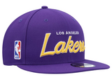 NEW ERA NBA Los Angeles Lakers Script 9fifty Basic Snapback